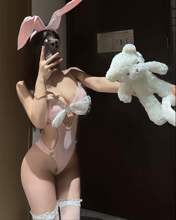 [G04] Shibuya Sweet Bunny Girl Cosplay Jumpsuit